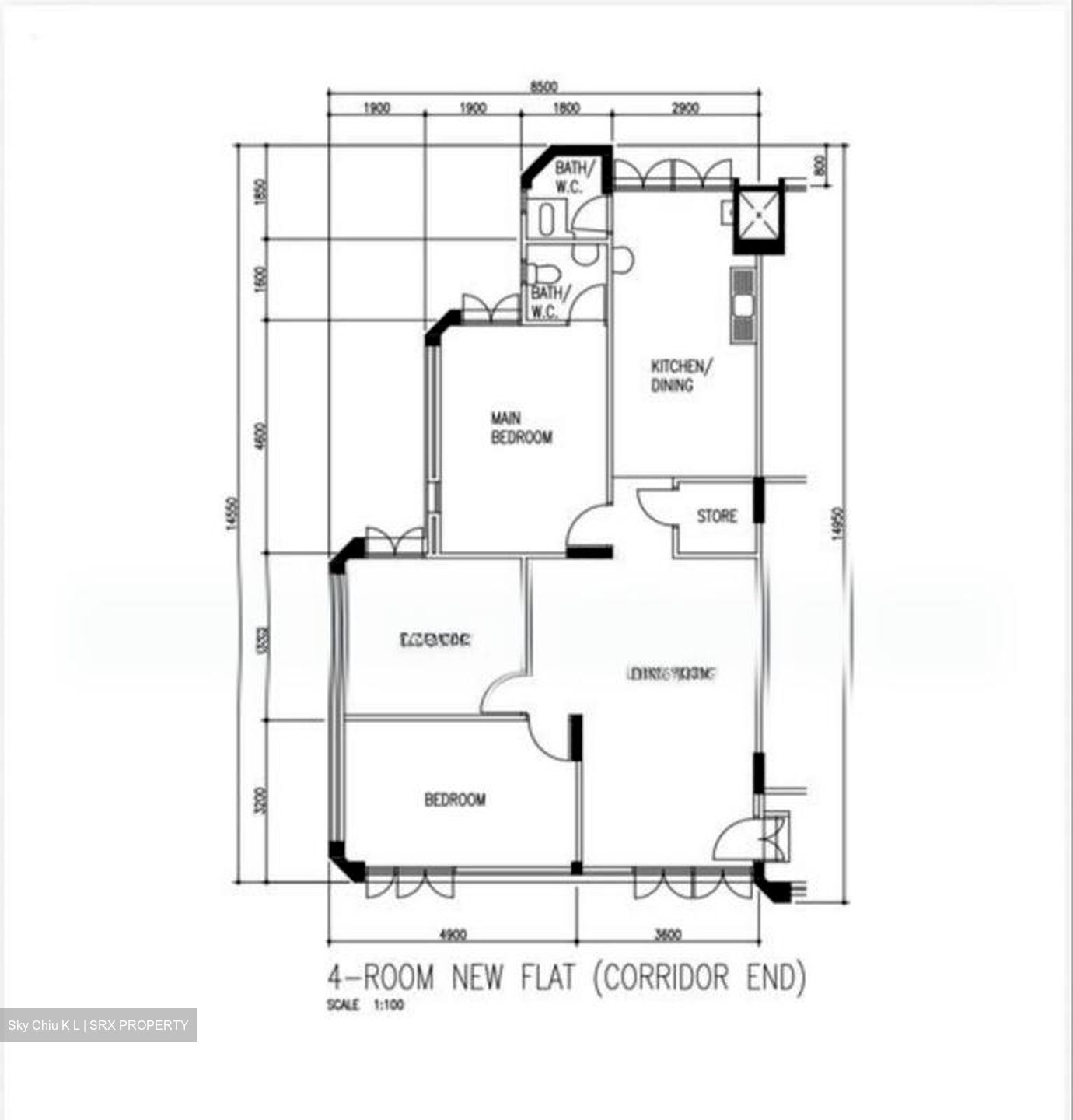 Blk 248 Jurong East Street 24 (Jurong East), HDB 4 Rooms #558611371